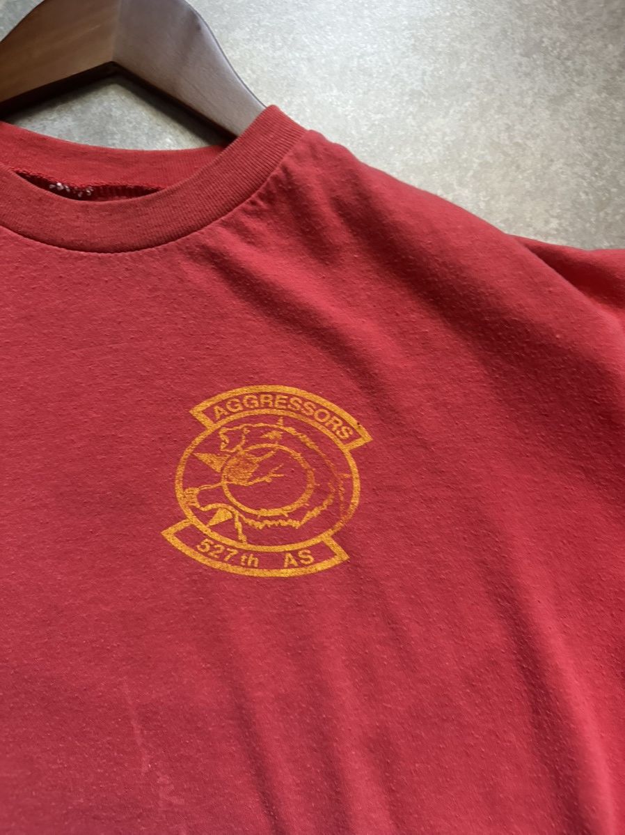 Vintage Vintage 80s 527th air squadron aggressor Size US L / EU 52-54 / 3 - 2 Thumbnail