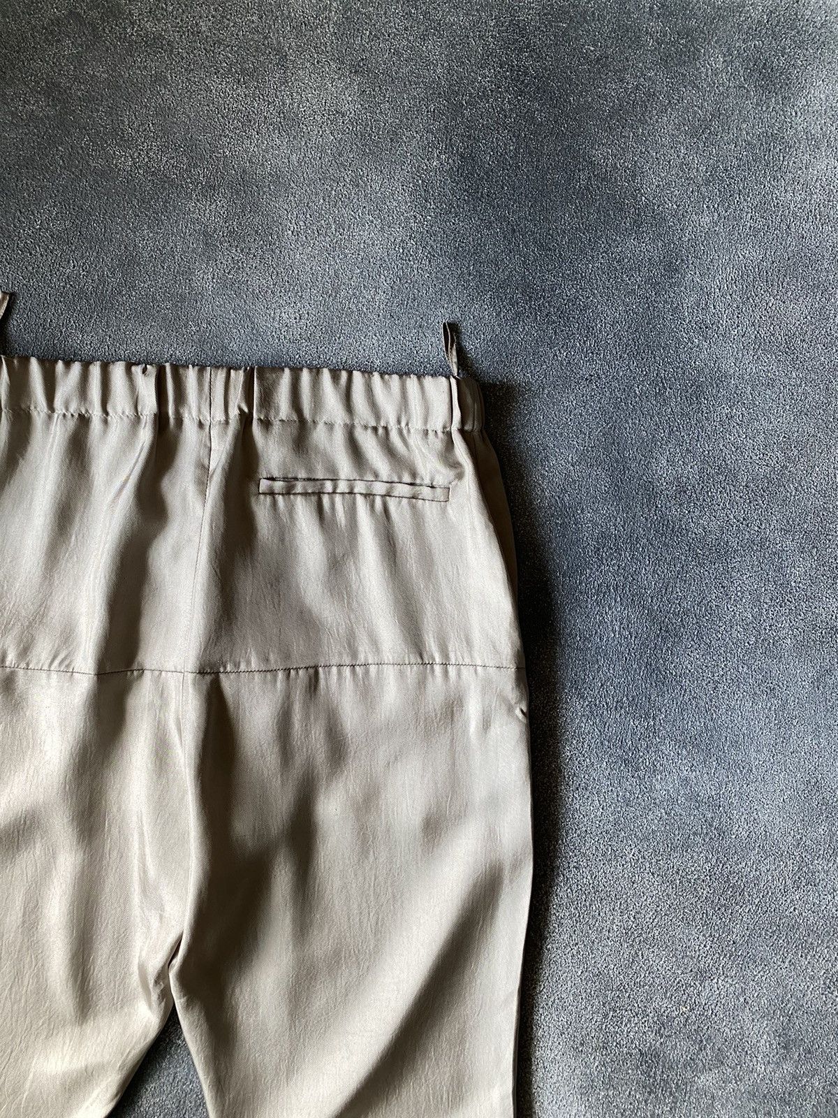 Miu Miu Fall 2007 Miu Miu Runway Satin Front Double Pocket Pants Size US 30 / EU 46 - 11 Thumbnail