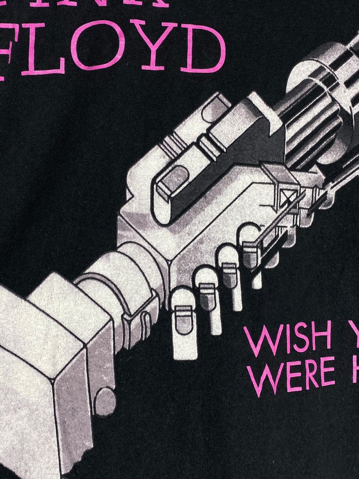 Band Tees × Pink Floyd × Vintage Pink Floyd 1994 Vintage Wish You Were Here Band Tee Kanye Size US L / EU 52-54 / 3 - 19 Thumbnail