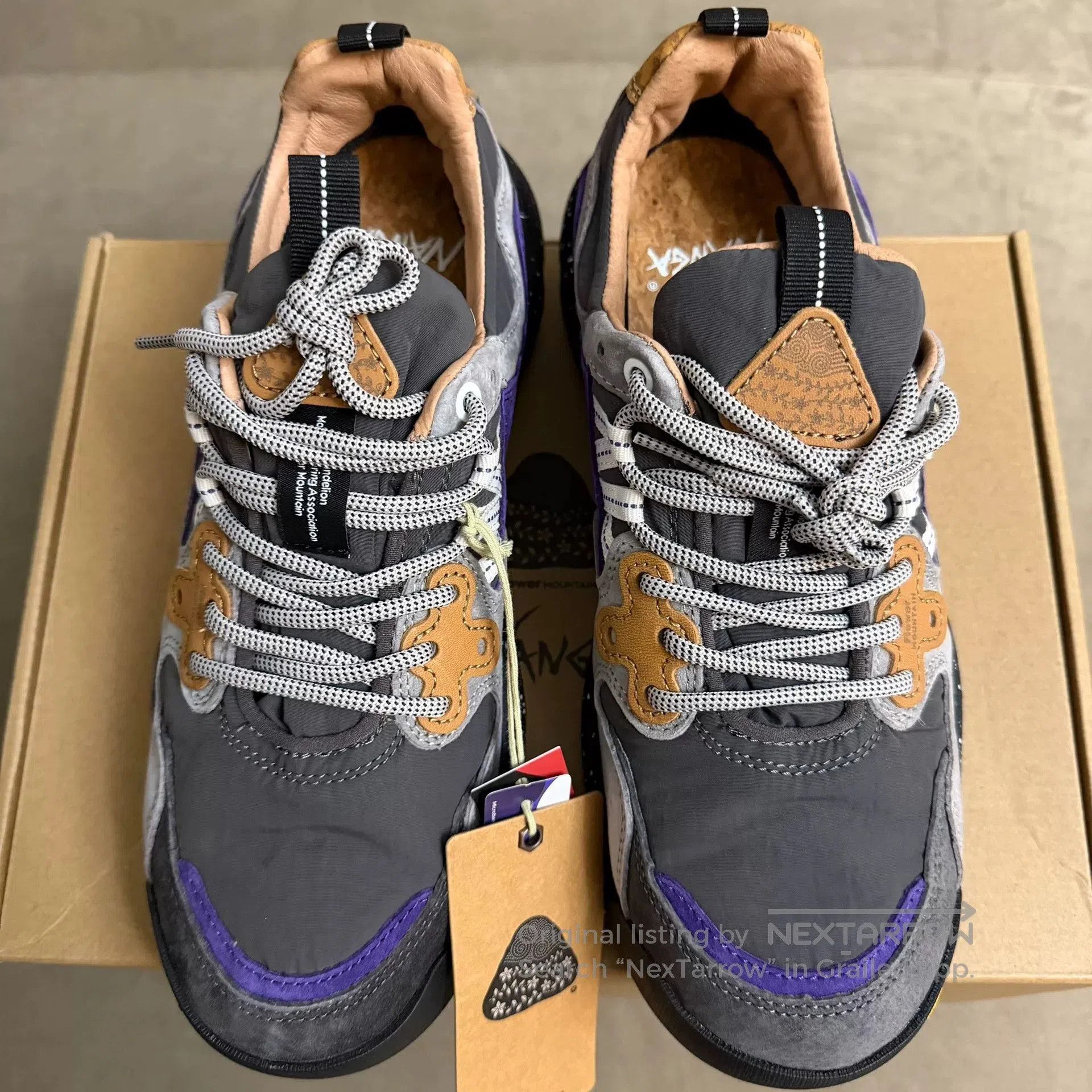Flower Mountain Flower Mountain x Nanga Waterproof Hiking Shoes. Size US 9 / EU 42 - 1 Thumbnail