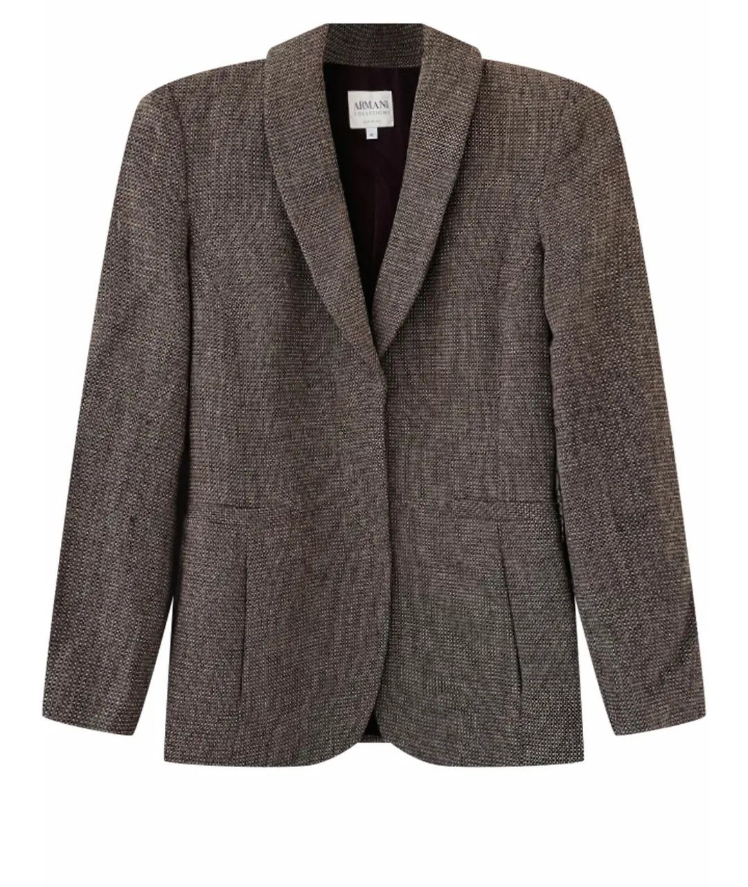 image of Armani Collezioni Blazer 40 in Brown, Women's (Size Small)