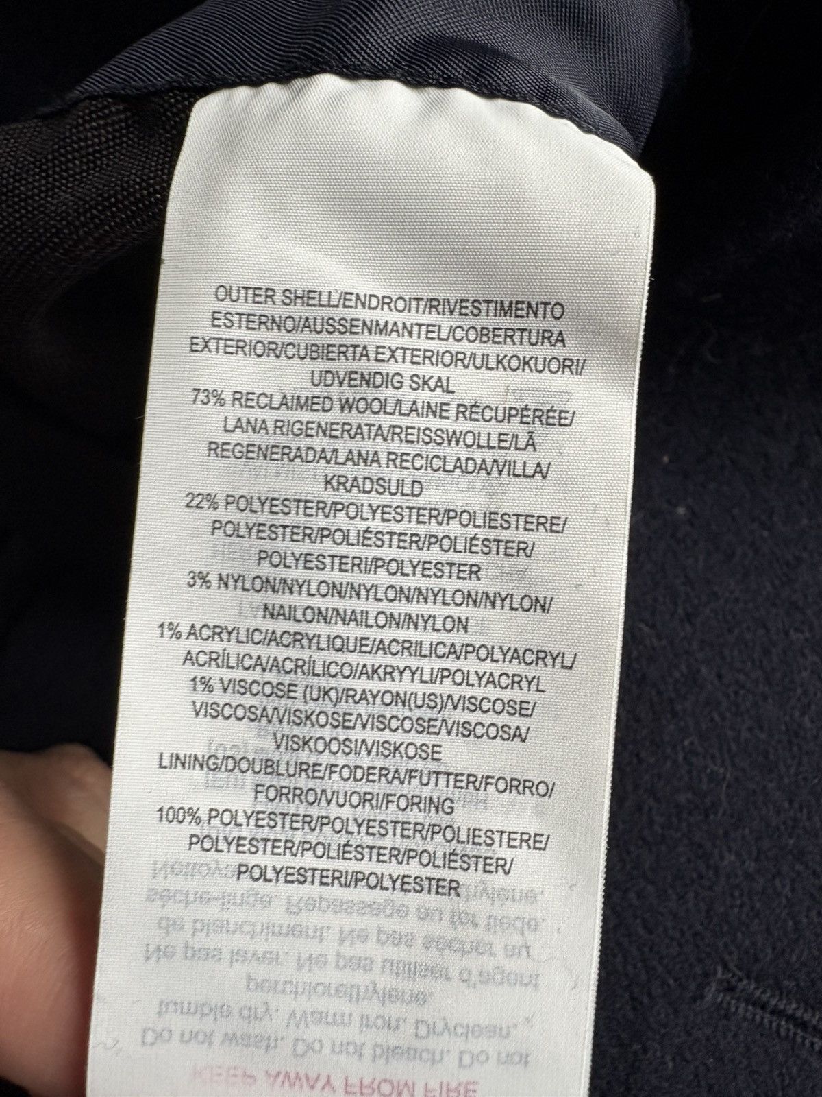 Muji Muji wool peacoat Size US XXL / EU 58 / 5 - 4 Thumbnail