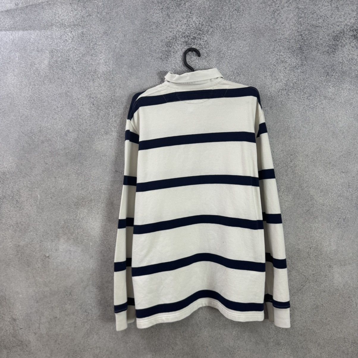 Polo Ralph Lauren Vintage Polo Ralph Lauren Rugby Polo Striped Long Sleeve Size US XL / EU 56 / 4 - 12 Thumbnail