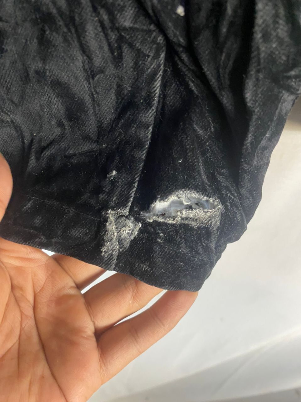 In the attic button black jacket