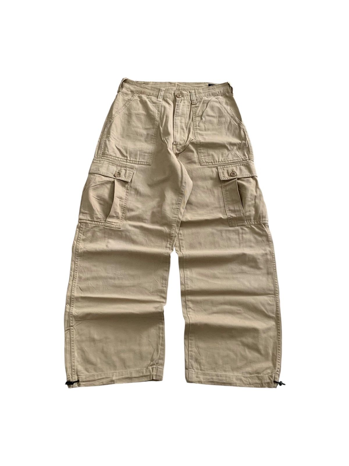 Japanese Brand Vintage Schott NYC M-47 Military Cargo Trousers Size US 30 / EU 46 - 9 Thumbnail
