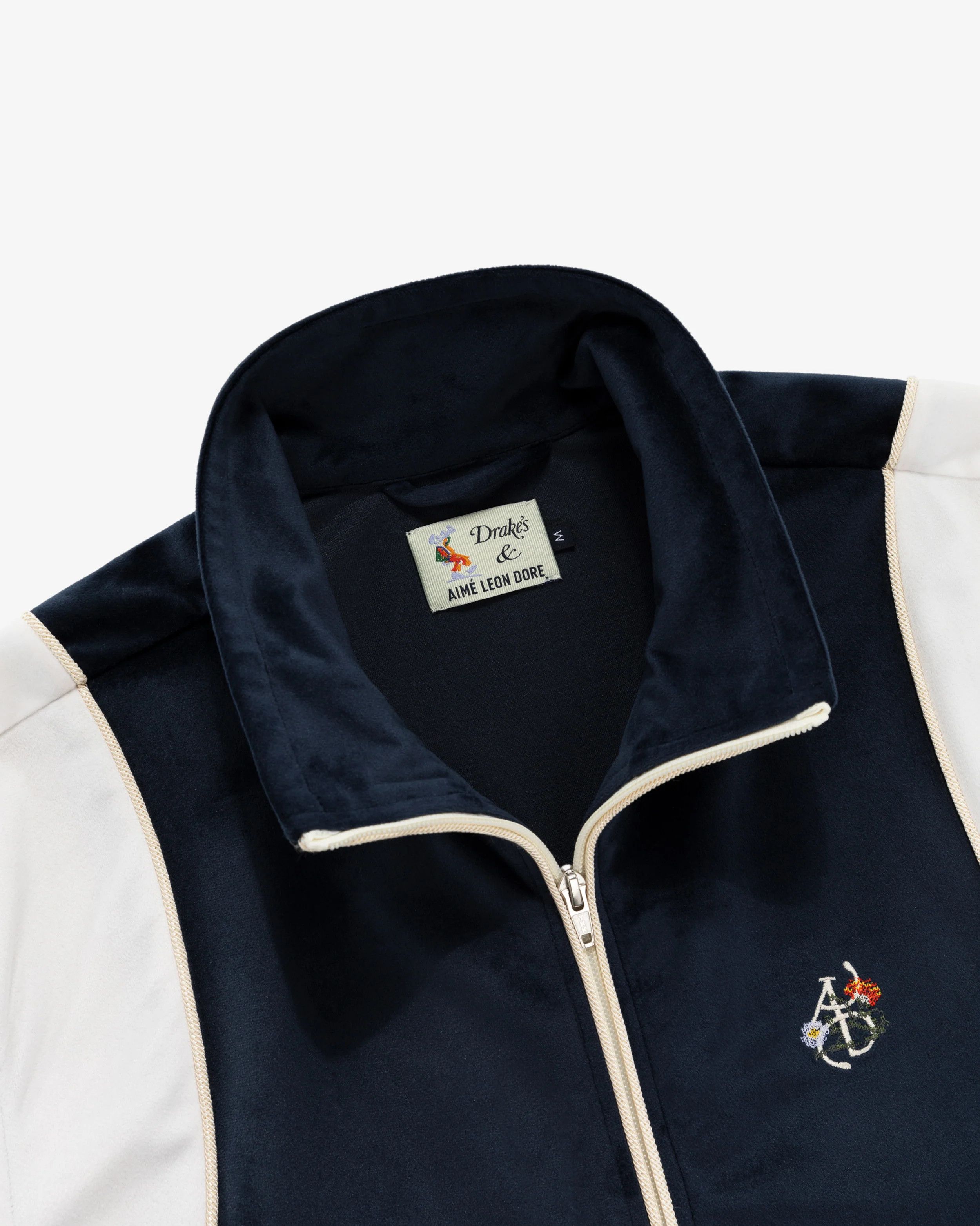 Aime Leon Dore × Drake's ALD / Drake's Velvet Track Jacket Size US L / EU 52-54 / 3 - 4 Thumbnail