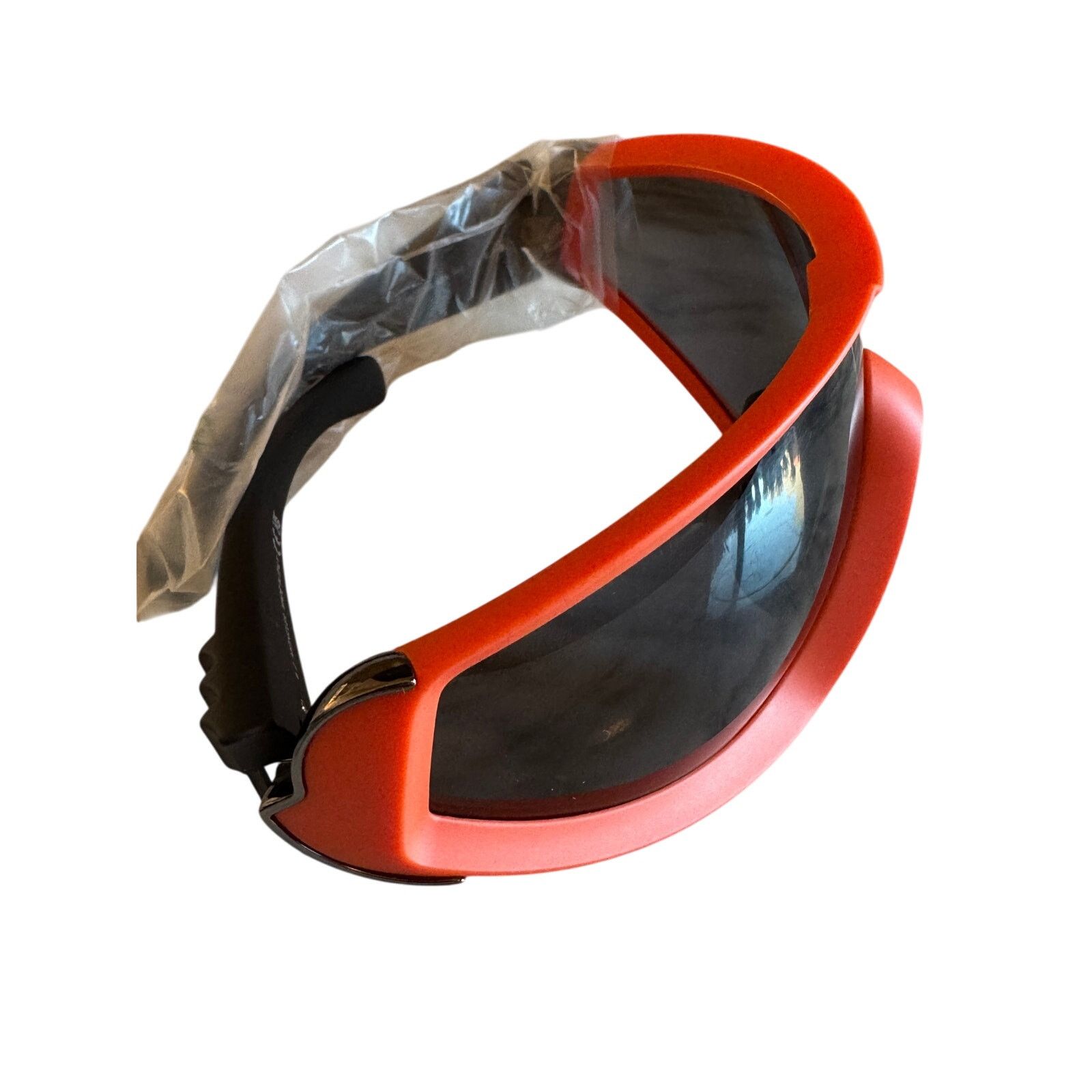 Moncler Moncler Wrapid Sunglasses ML0249 43A Matte Orange/Black 0mm Size ONE SIZE - 2 Thumbnail