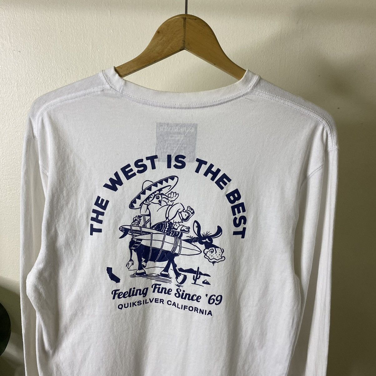 Quiksilver Y2K Quiksilver California The West Is The Best LS Tee Surf Size US S / EU 44-46 / 1 - 2 Thumbnail