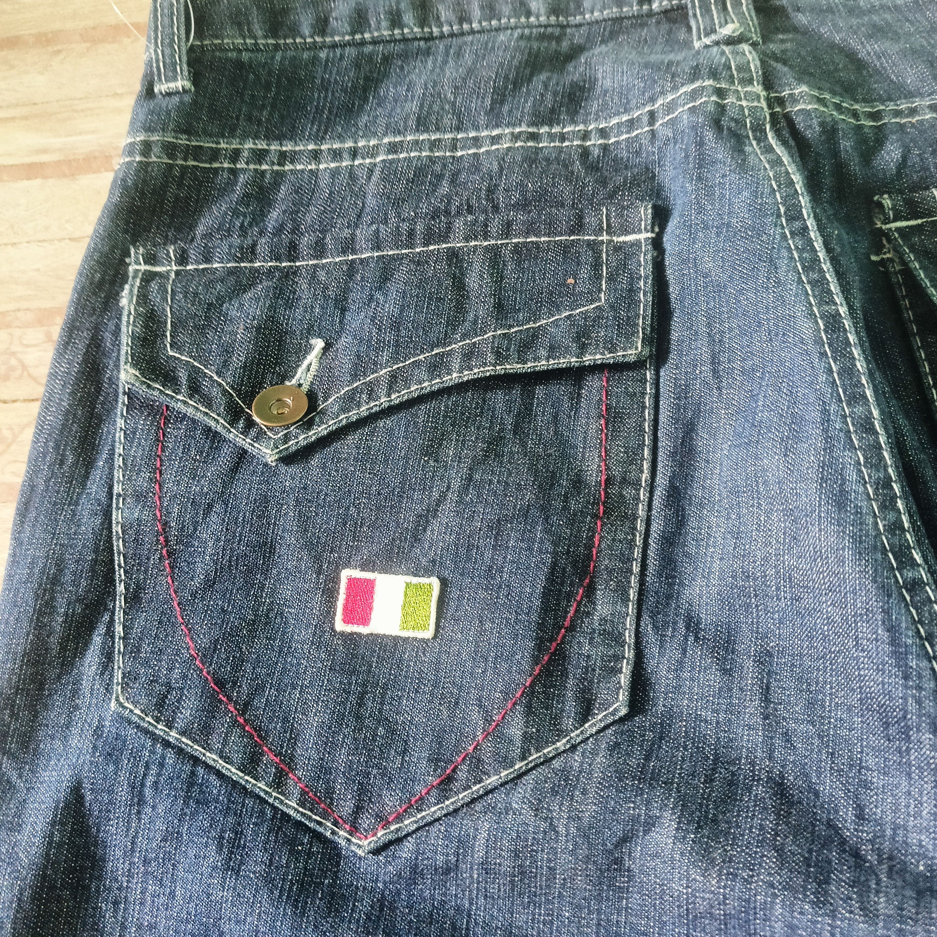 Japanese Brand Rare Embroidery A2 Japanese Design Jeans Size US 32 / EU 48 - 13 Thumbnail