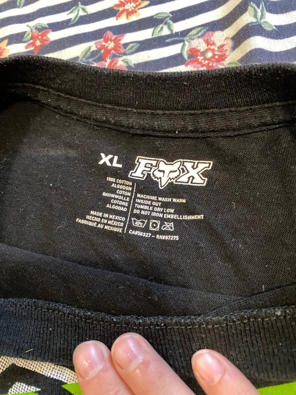 Fox Racing Vintage Fox Racing Big Y2K Logo Short Sleeve T-Shirt Size XL Size US XL / EU 56 / 4 - 2 Thumbnail