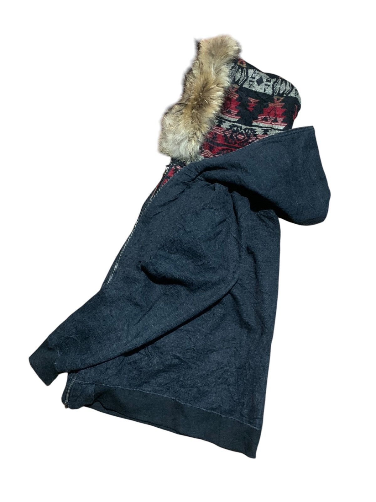 If Six Was Nine ILLS japan double layer navajo removable fur hoodie Size US L / EU 52-54 / 3 - 5 Thumbnail