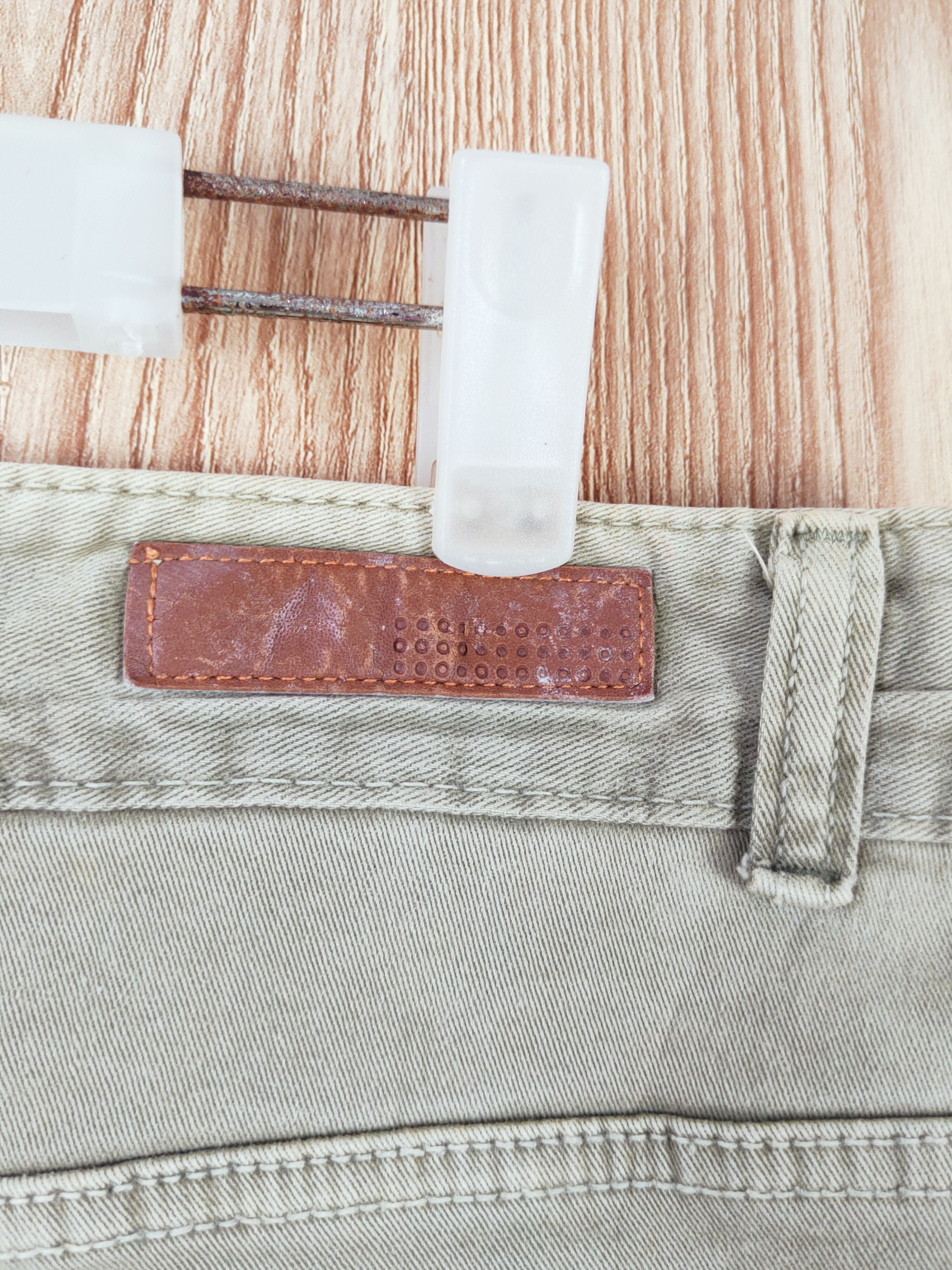 Japanese Brand Leavs Strawberry Green Faded Multipocket Cargo Pants #W438 Size US 33 - 11 Thumbnail