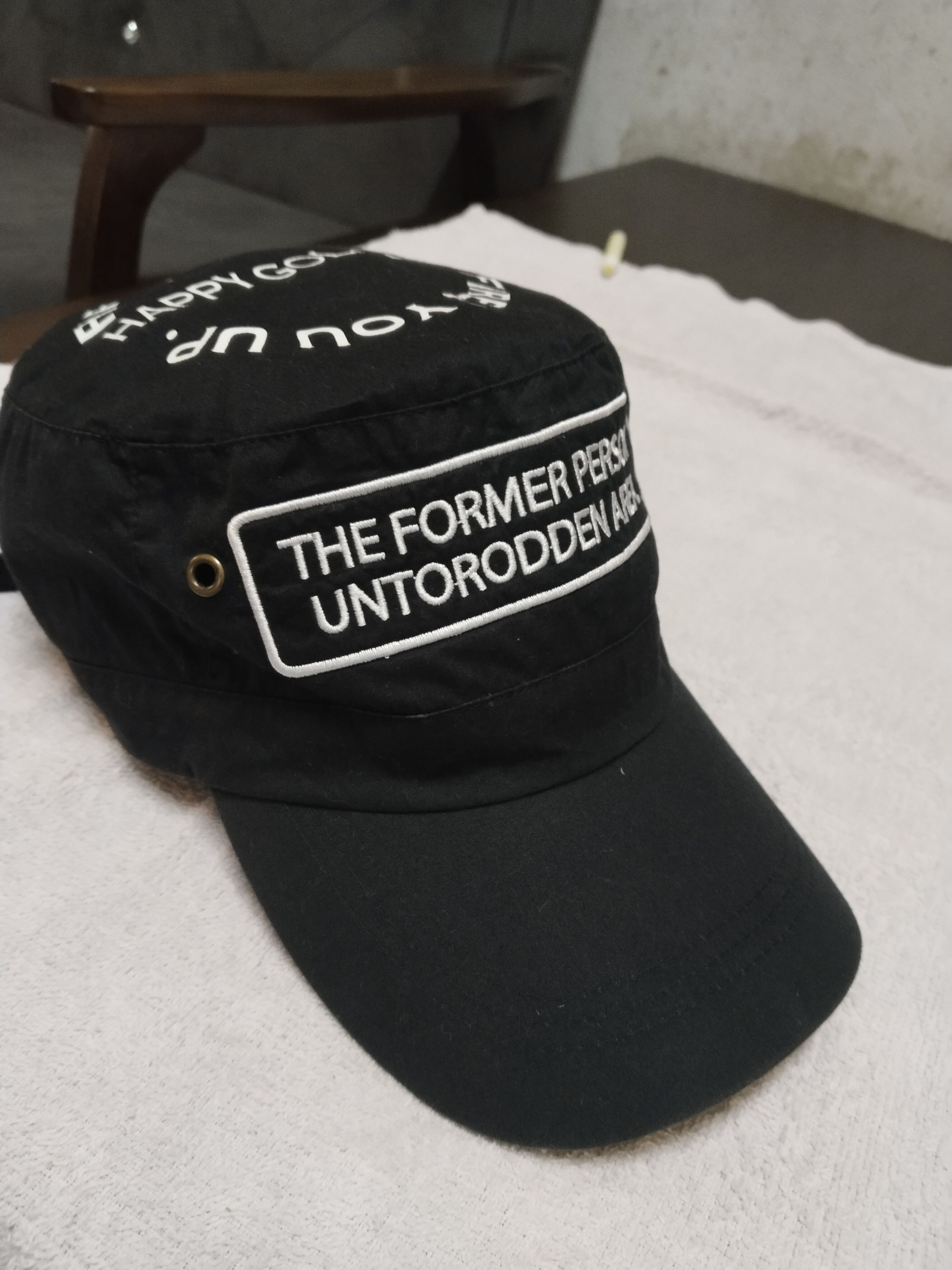 Vintage HAPPY GOLF LIFE WARNING HAT Size ONE SIZE - 2 Thumbnail