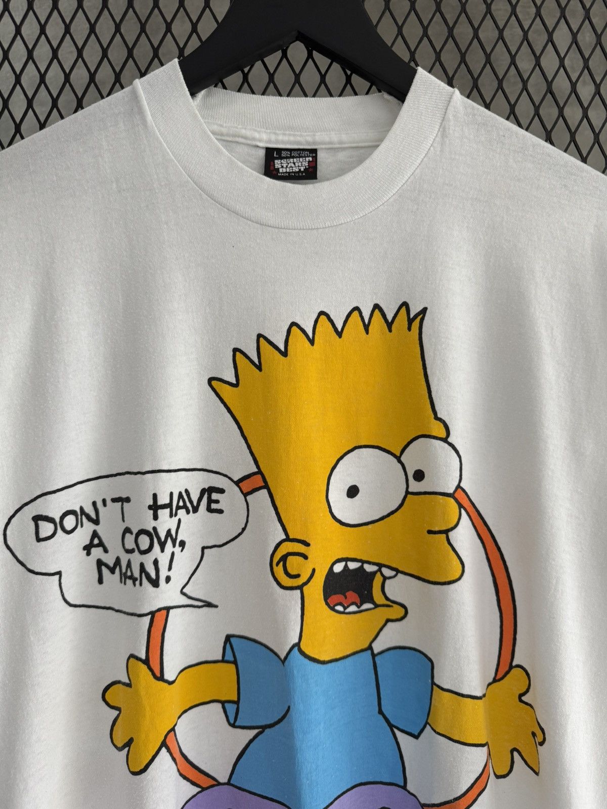 The Simpsons × Vintage Vintage 1990 Bart Simpson Promo Tee Size US L / EU 52-54 / 3 - 2 Thumbnail