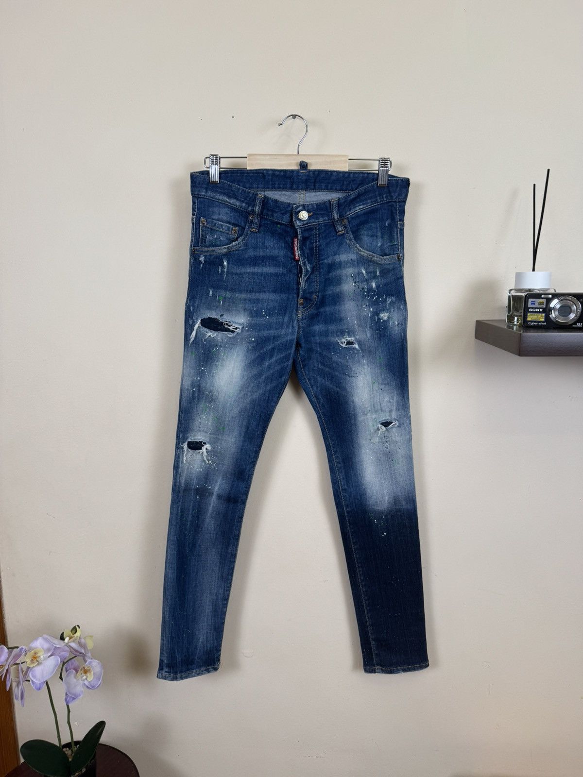 Dsquared2 Dsquared2 Jeans Men Slim Blue 46 Denim Luxury Size US 28 / EU 44 - 3 Thumbnail