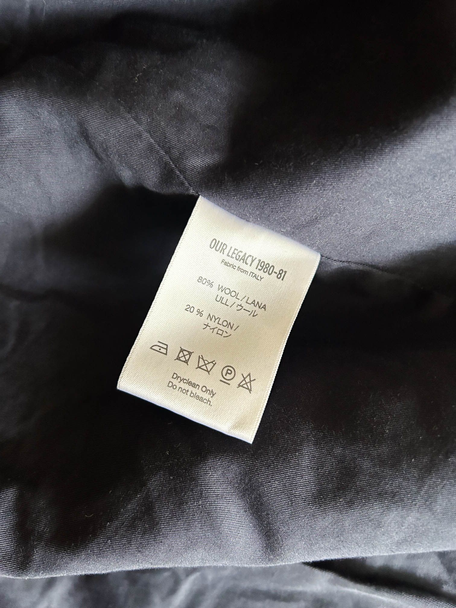 Our Legacy Herringbone Duffle Coat Size US S / EU 44-46 / 1 - 4 Thumbnail