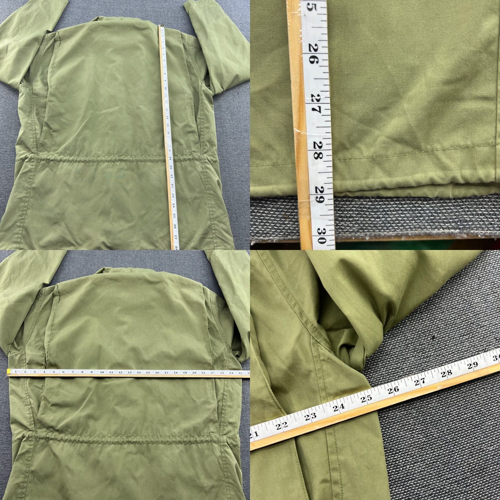 Vintage Vintage Fjallraven Raven Jacket Size 54 Green Hooded Pockets G-1000 Mens Size US L / EU 52-54 / 3 - 10 Thumbnail