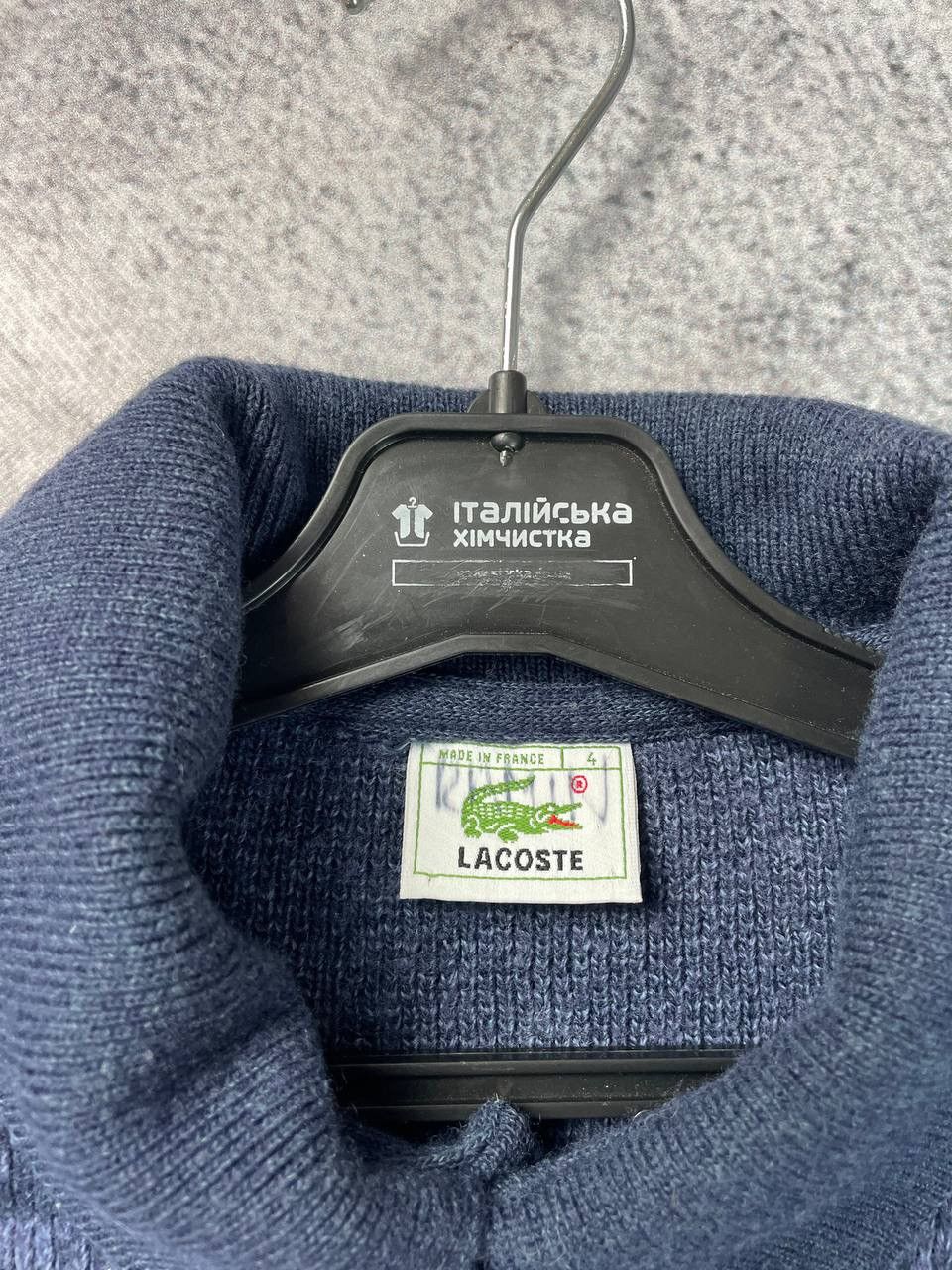 Lacoste × Vintage Vintage rare Lacoste knit Aztec sweater Size US M / EU 48-50 / 2 - 6 Thumbnail
