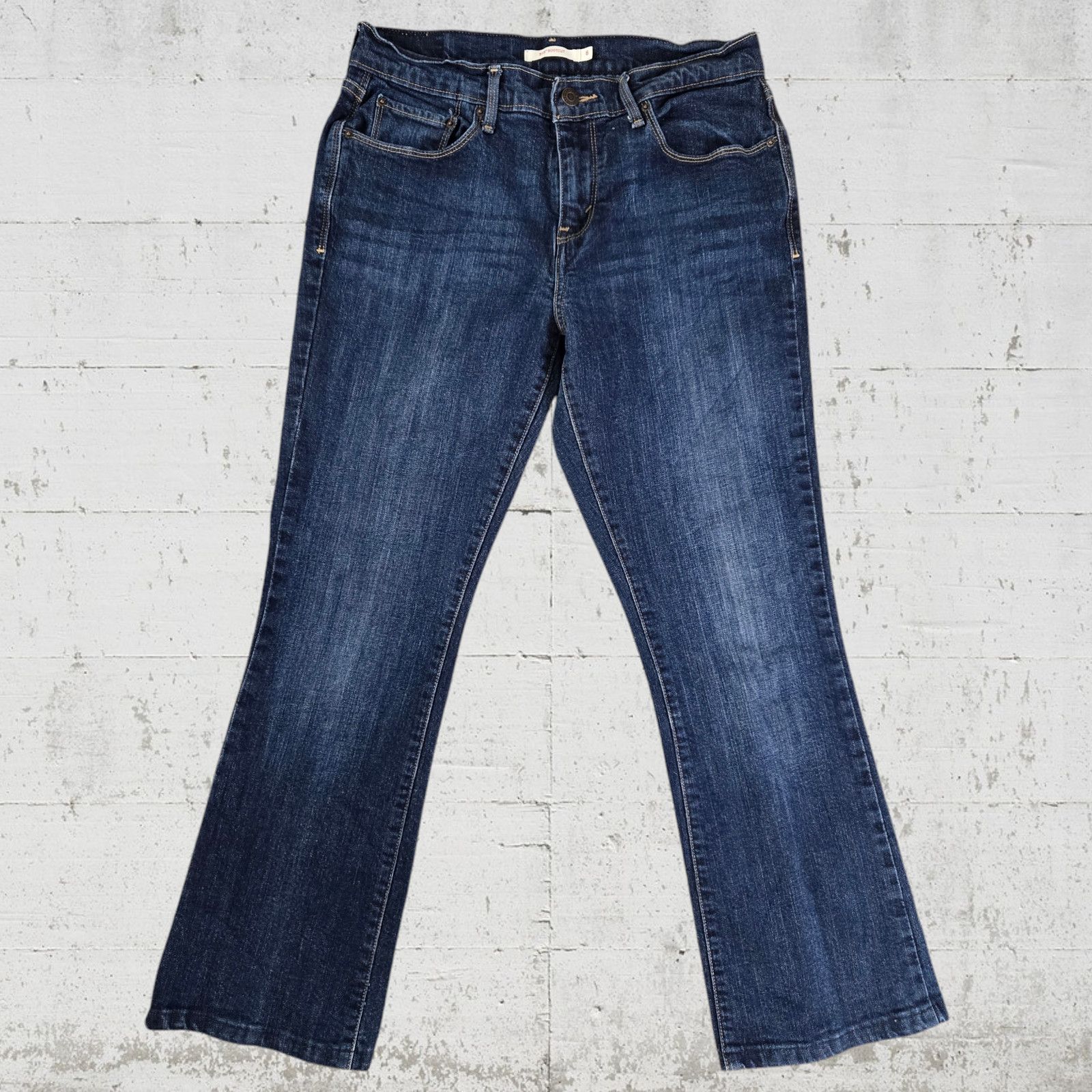 Levi's Levis 515 Dark Wash Bootcut Jeans Size 8 Size 30" / US 8 / IT 44 - 3 Thumbnail