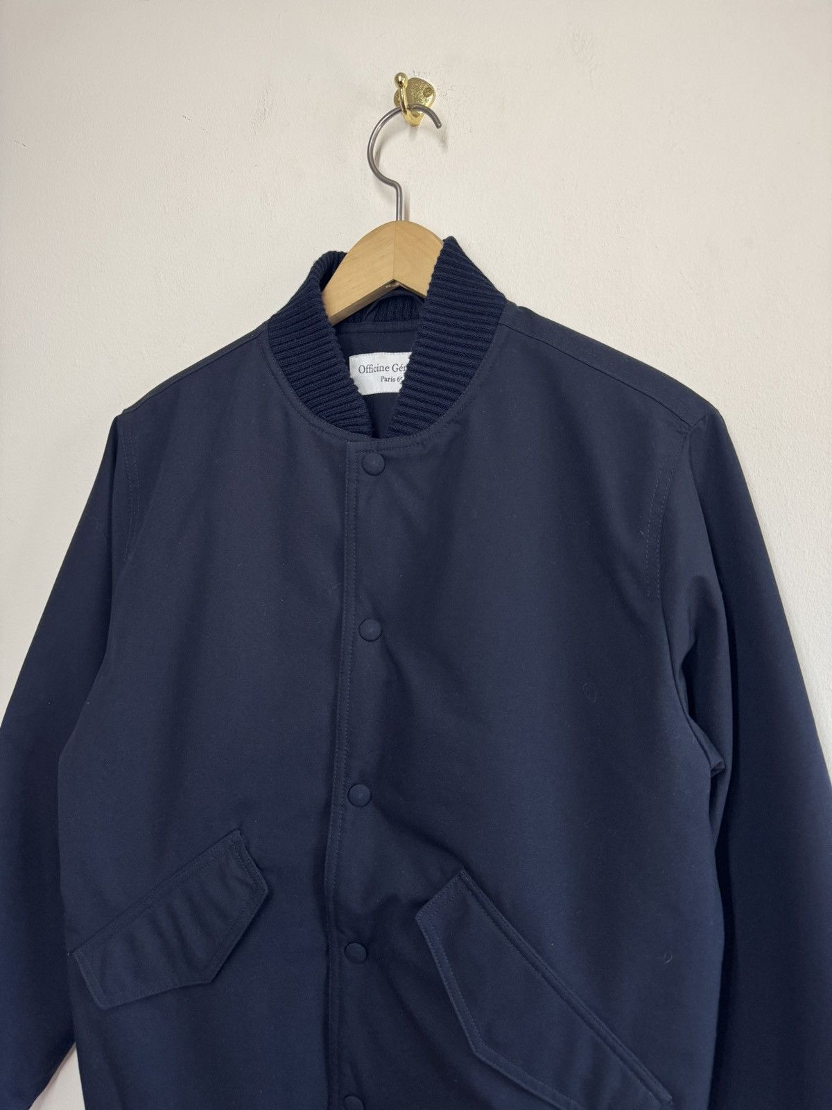 Officine Generale Officine Generale Mathis Water Repellent Bomber Jacket Size US S / EU 44-46 / 1 - 2 Thumbnail