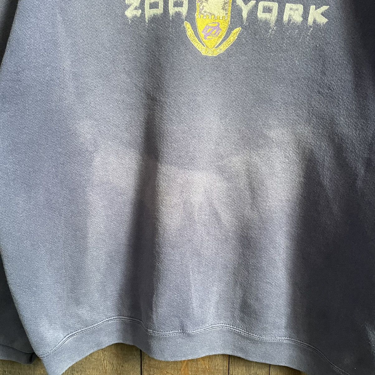 Vintage × Zoo York Vintage Sunfaded Zoo York sweatshirt Size US L / EU 52-54 / 3 - 6 Thumbnail