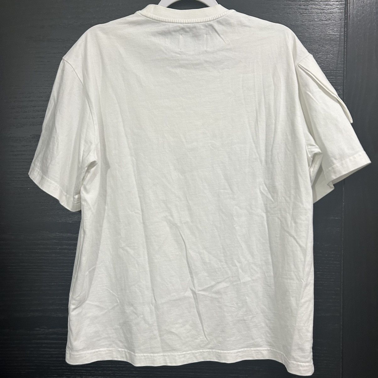 Feng Chen Wang Feng Chen Wang White Double Collar T-Shirt Size US XL / EU 56 / 4 - 2 Thumbnail