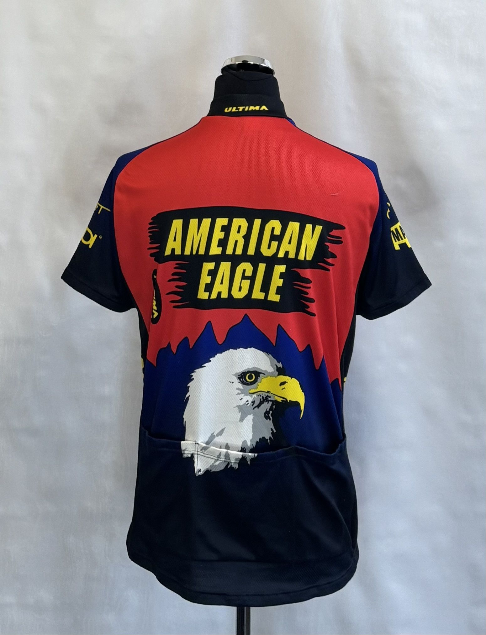 Bicycle American Eagle 1997/1998 Ultima Bikewear MTB Cycling Jersey Size US M / EU 48-50 / 2 - 2 Thumbnail