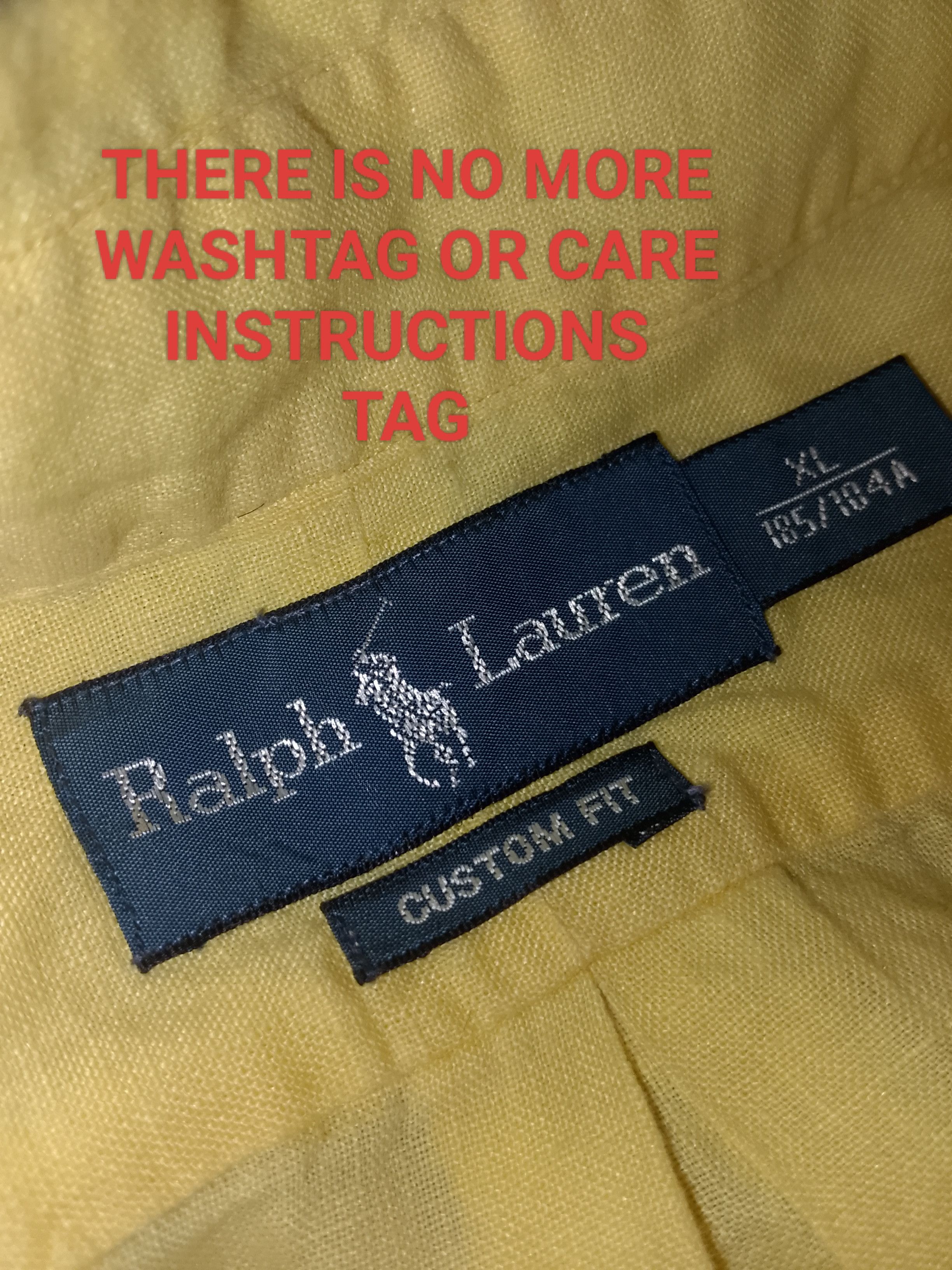 Ralph Lauren Vintage Rare Ralph Lauren Yellow Linen Hibiscus High-Summer Size US XL / EU 56 / 4 - 9 Thumbnail