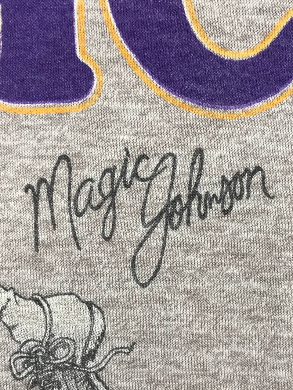 NBA × Vintage Vintage rare Magic Johnson Los Angeles Lakers Size US L / EU 52-54 / 3 - 7 Thumbnail