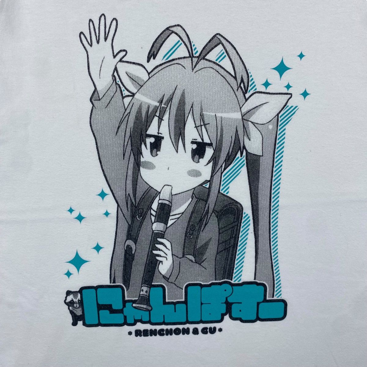 Anime Non Non Biyori Nyanpasu Renge Miyauchi Anime Tee Shirt Size US M / EU 48-50 / 2 - 2 Thumbnail