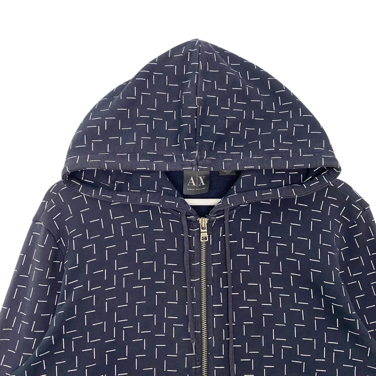 Vintage Vintage Armani Exchange Full Zip Hoodie Sweater Size M Size US M / EU 48-50 / 2 - 4 Thumbnail