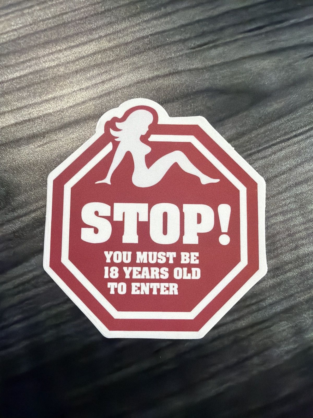 Hypebeast Stop! You Must Be 18 Years Old To Enter Sticker Size ONE SIZE - 1 Thumbnail