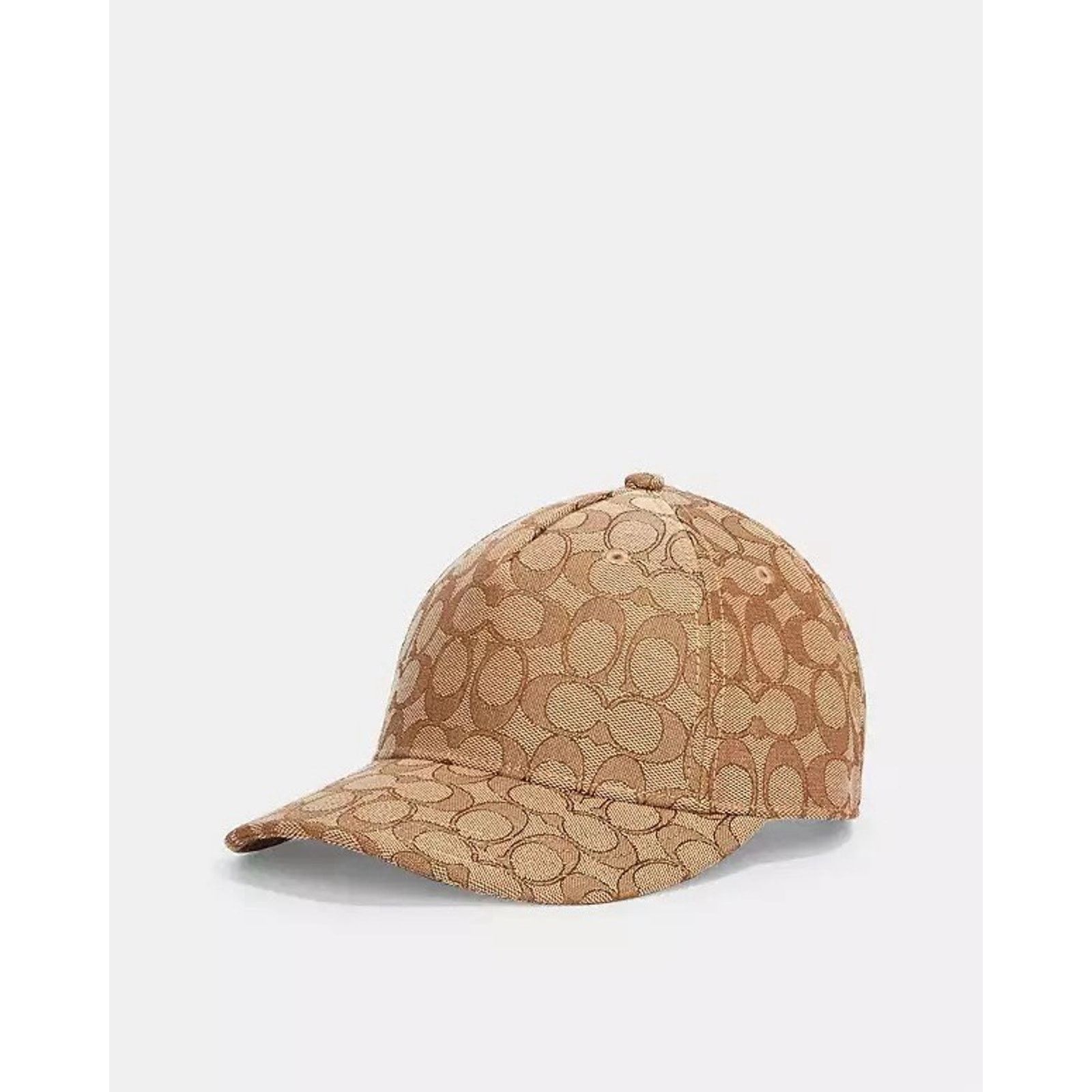 Coach NWT COACH Baseball Hat Khaki C Leather Strap CW766 M/L Size ONE SIZE - 4 Thumbnail