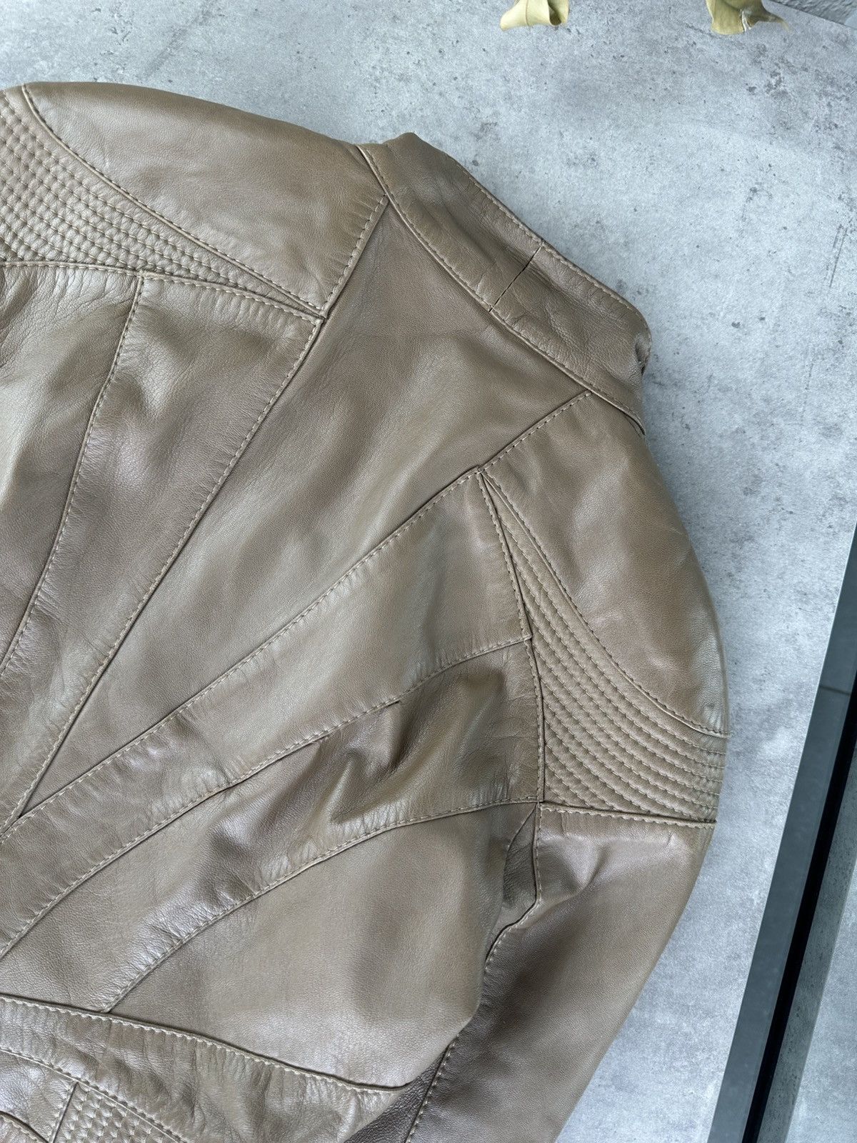 Japanese Brand Vintage Leather Jacket Size S / US 4 / IT 40 - 12 Thumbnail