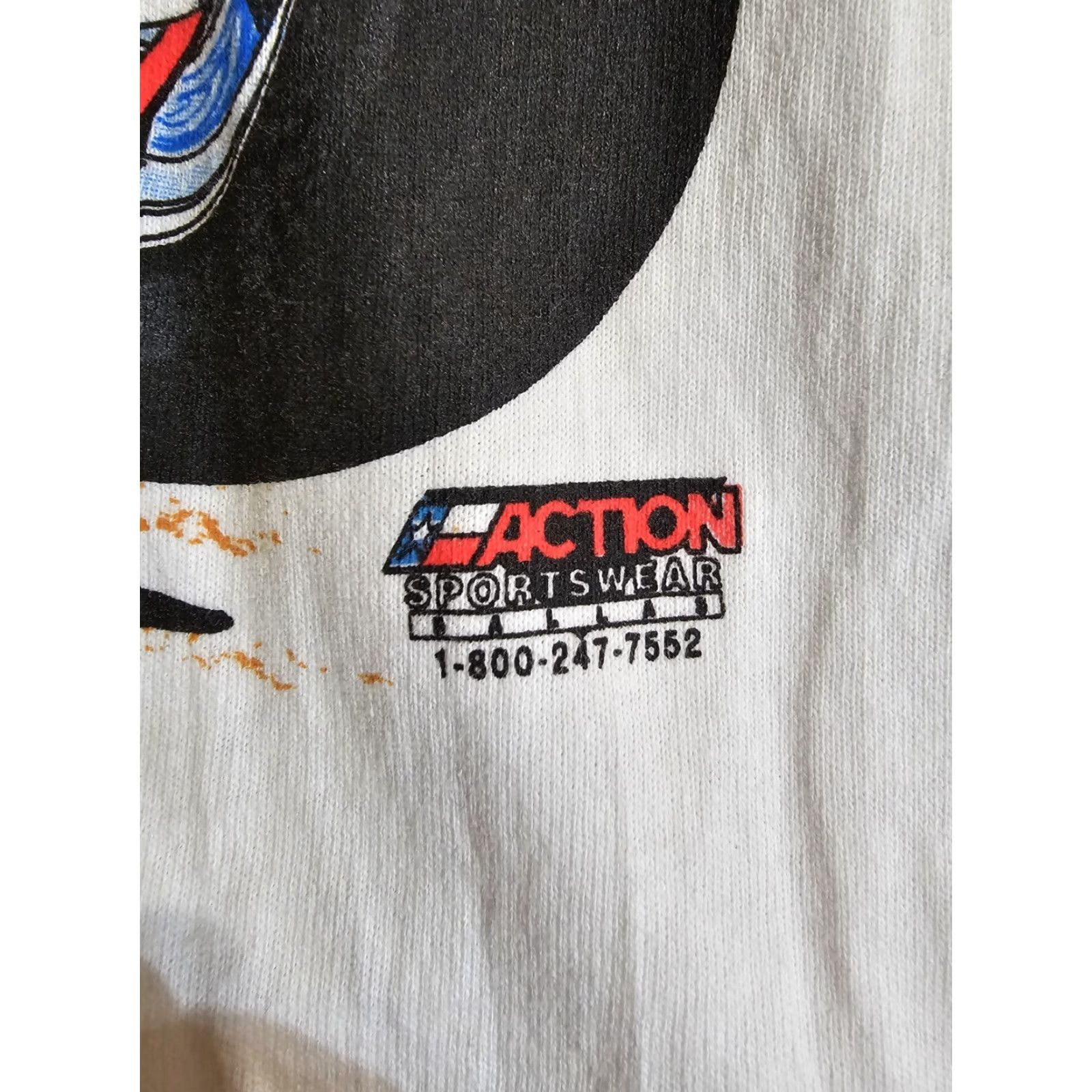 Hanes VINTAGE Pennzoil World Of Outlaws Sprint Cars T-Shirt Mens 2XL White 1999 Signatures 90s Racing Hanes Shirt Size US XXL / EU 58 / 5 - 5 Thumbnail