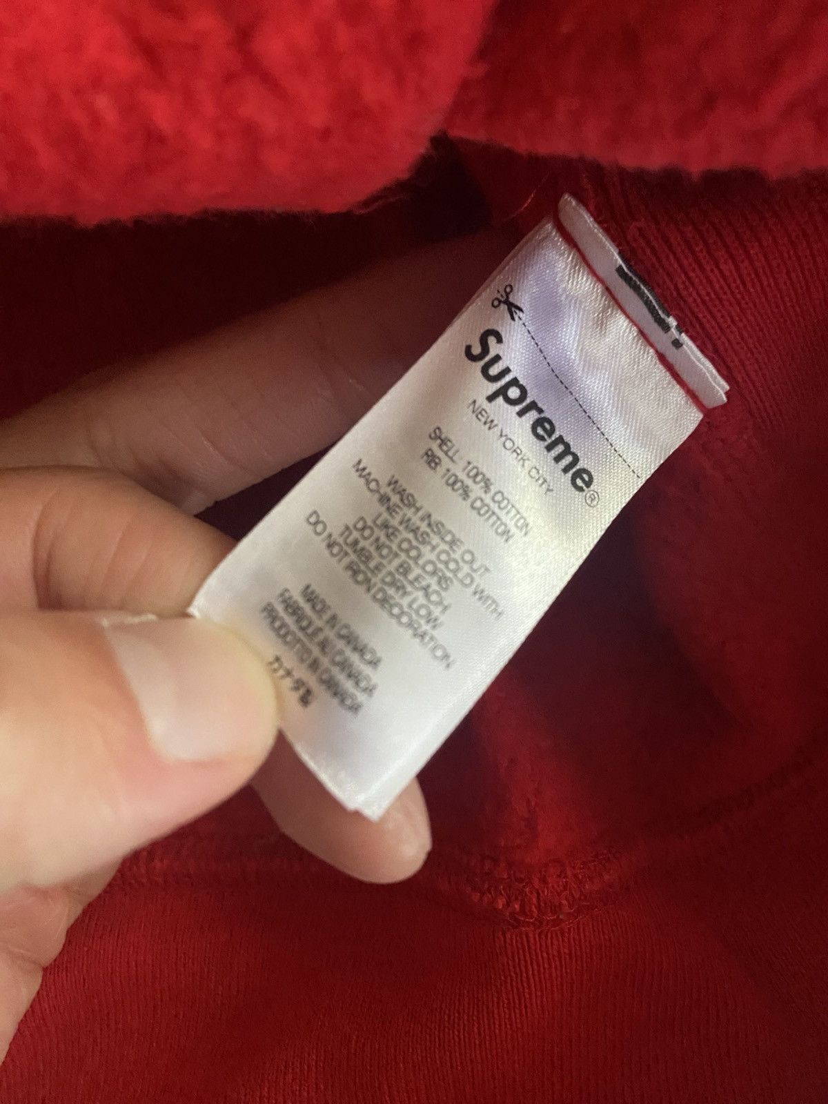 Supreme Seoul Exclusive Supreme Crewneck Sweater Size US XXL / EU 58 / 5 - 8 Thumbnail