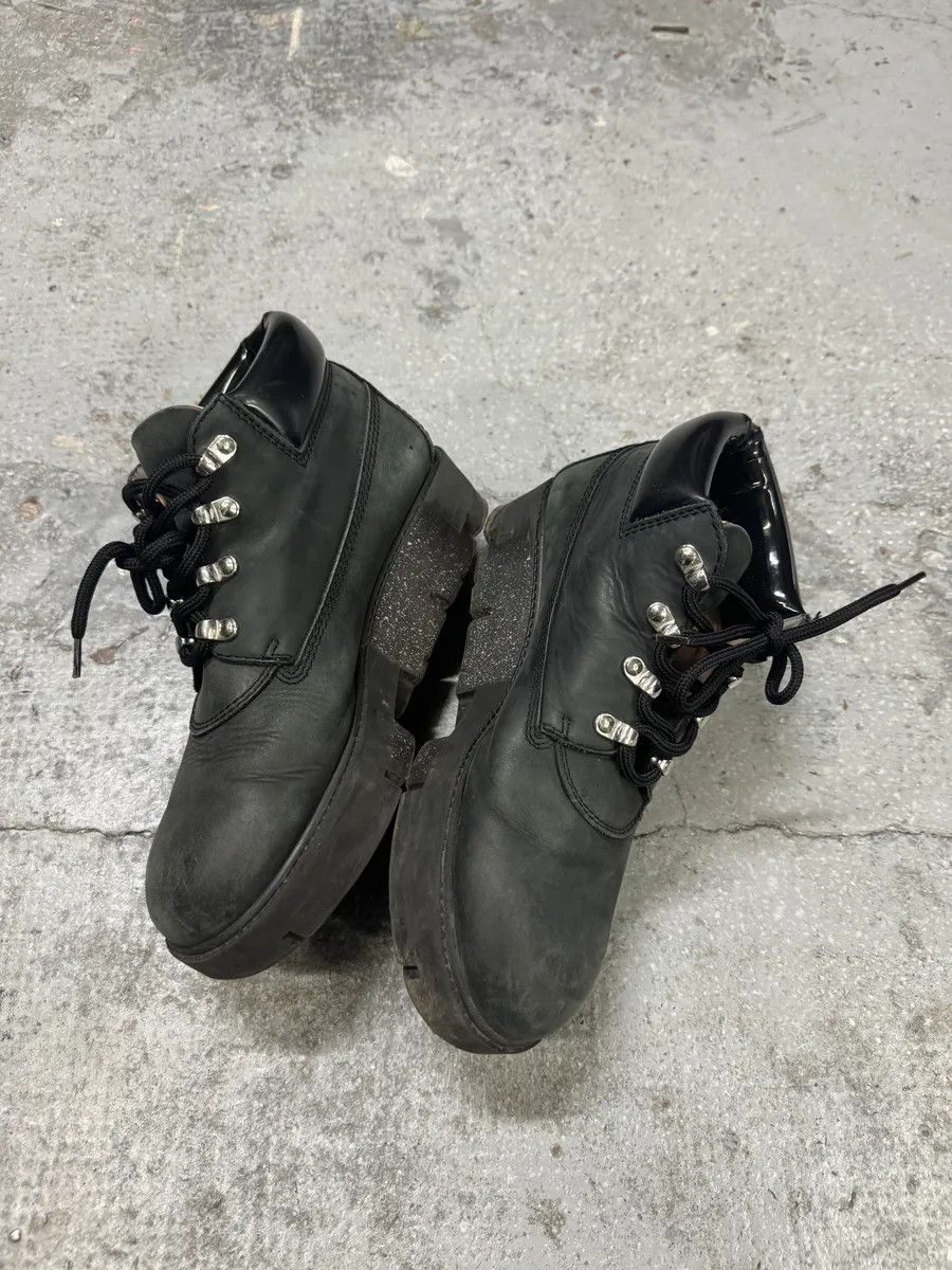 Acne Studios Acne Studios Black Hiking Leather Boots Size US 7 / EU 40 - 5 Thumbnail