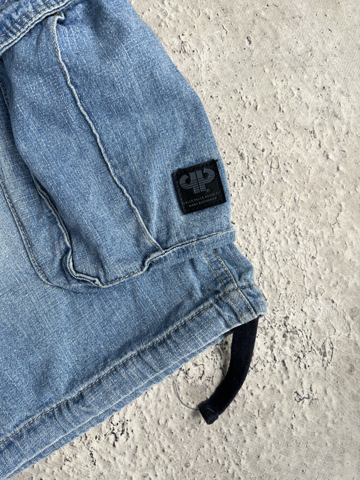 Pelle Pelle Pelle Pelle cargo denim distressed shorts pants Size US 30 / EU 46 - 3 Thumbnail
