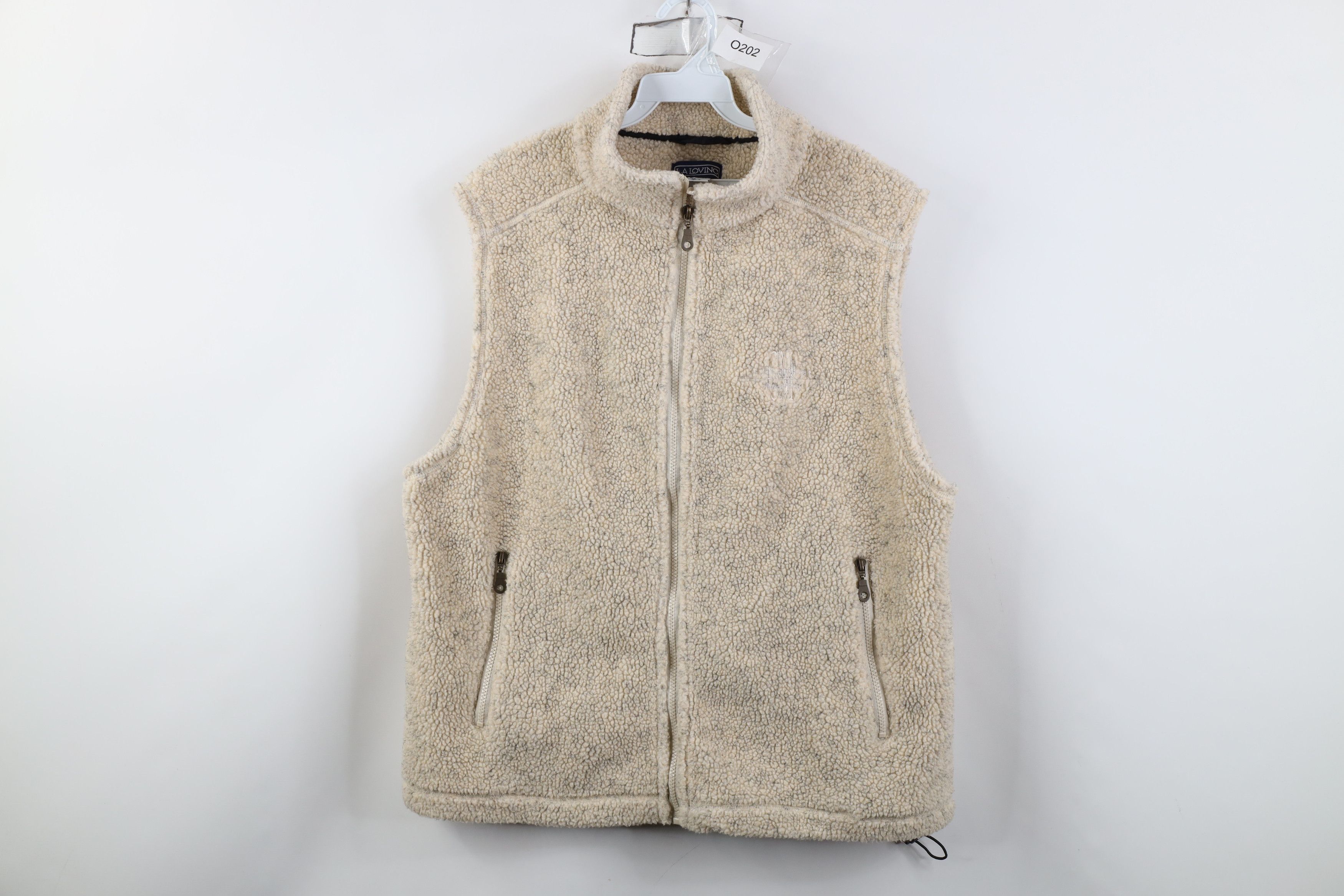 Vintage Vintage 90s Catawba Moorings Deep Pile Fleece Vest Jacket Size US M / EU 48-50 / 2 - 1 Thumbnail