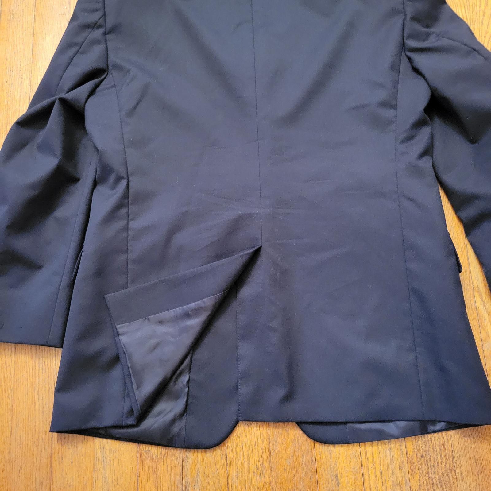 Brooks Brothers Brooks Brothers 346 Navy Blue Wool Blazer 40S Preppy Twee Size 40S - 9 Thumbnail