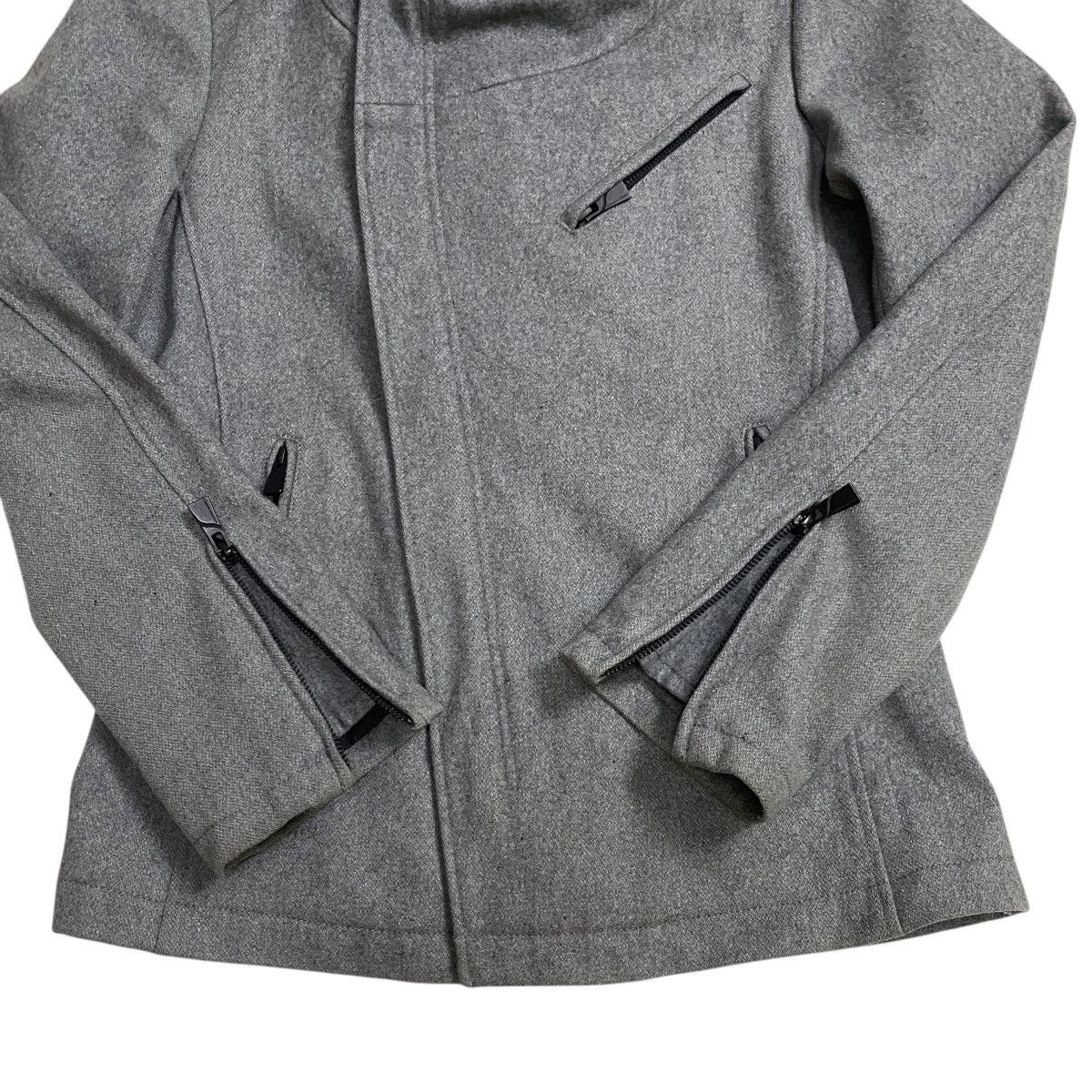 Katharine Hamnett London Katharine Hamnett London Asymmetrical Rider Wool Jacket Size M / US 6-8 / IT 42-44 - 11 Thumbnail