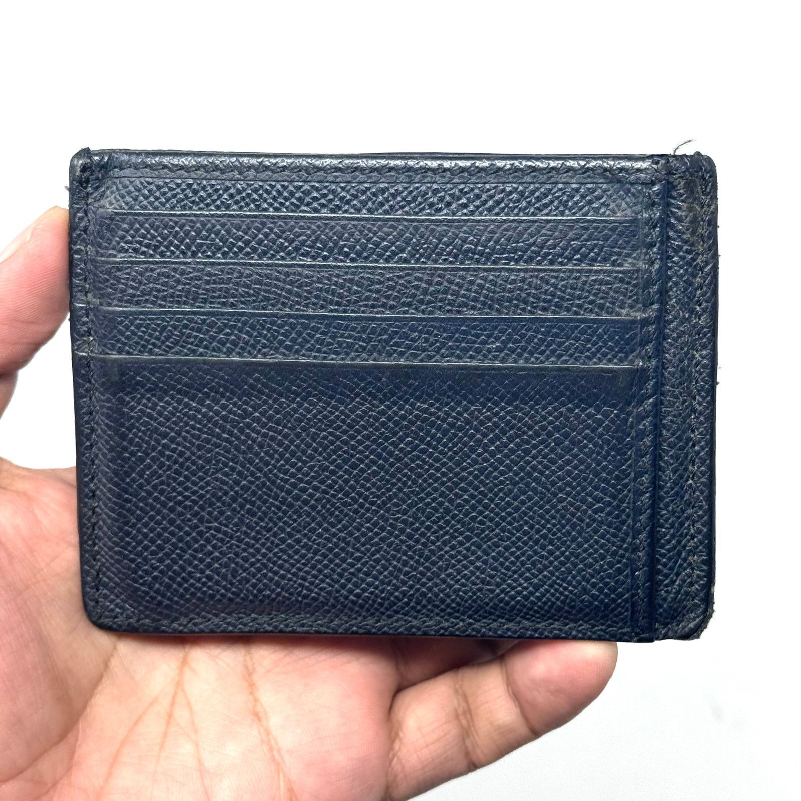 Burberry Burberry Navy Cardholder Wallet Size ONE SIZE - 4 Thumbnail