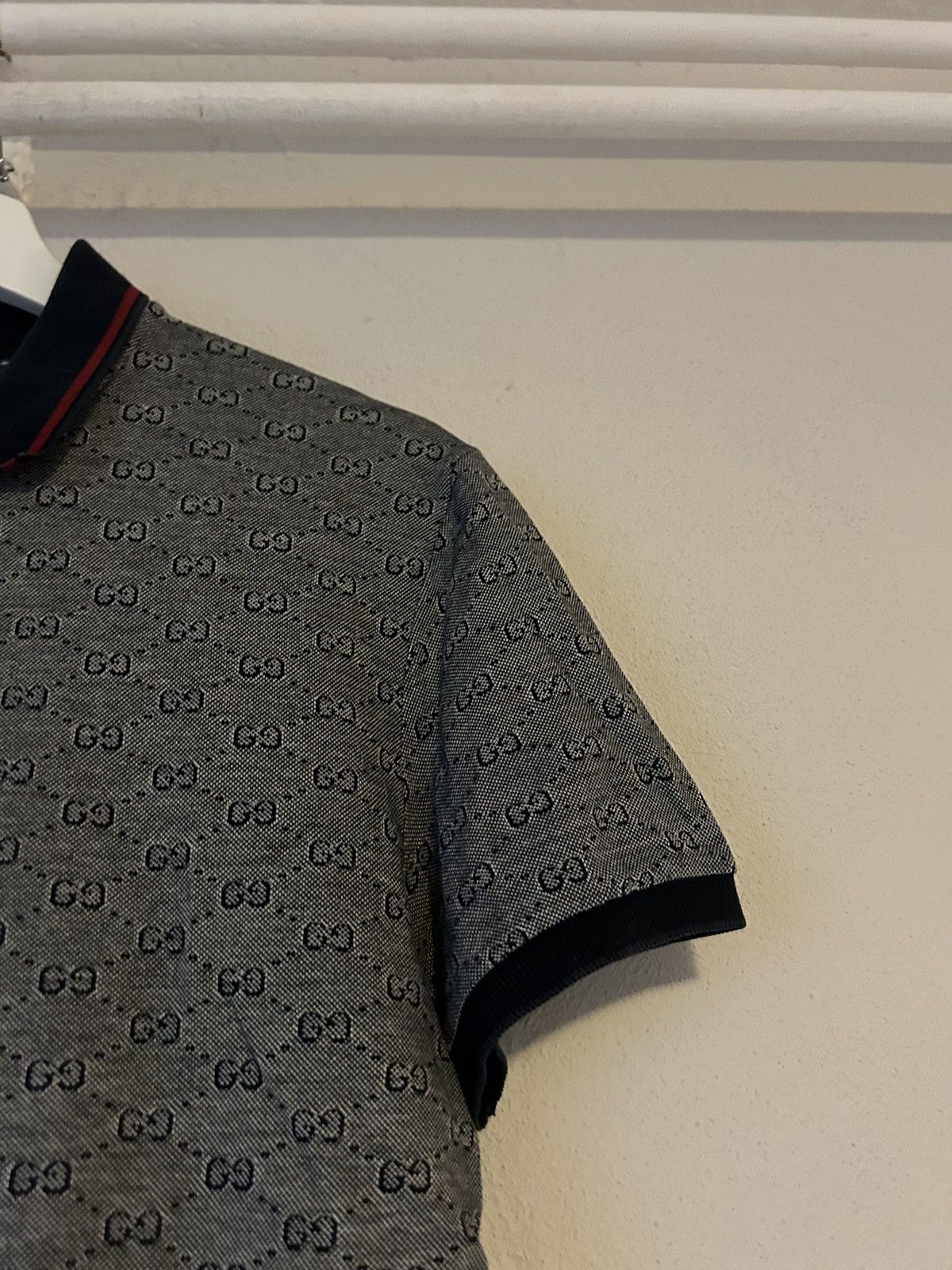 Gucci Gucci GG Monogram Polo Shirt Size US S / EU 44-46 / 1 - 4 Thumbnail
