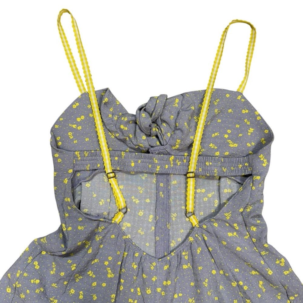 Free People NWT New $128 Free People Coming Home Sky Combo Romper Size Size 26" / US 2 / IT 38 - 6 Thumbnail