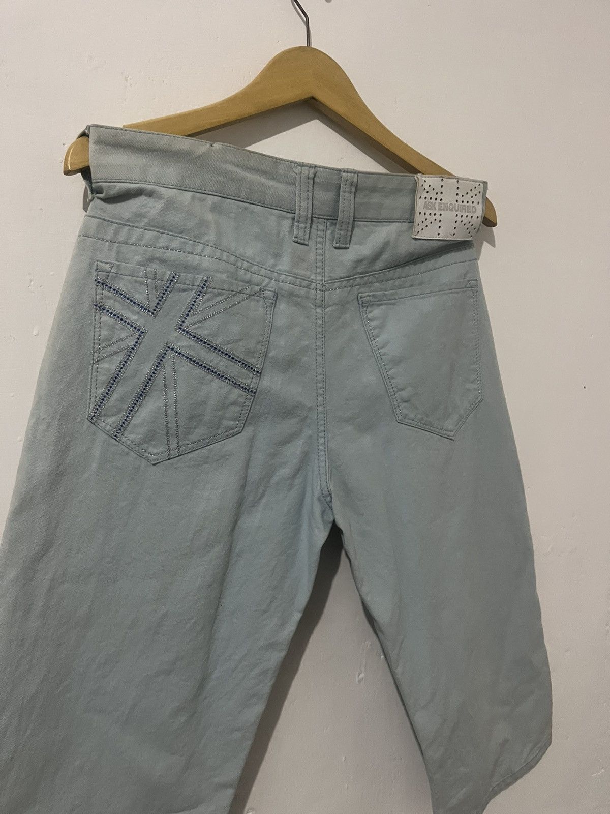 Japanese Brand DENIM SHORTS ASK ENQUIRED Size US 32 / EU 48 - 10 Thumbnail