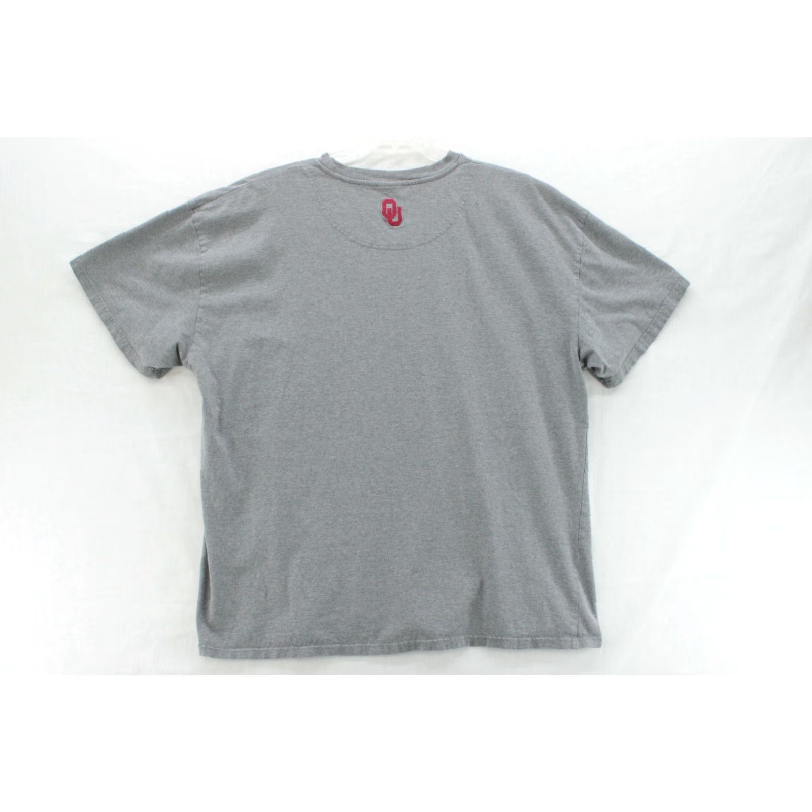 Nike Nike Tee Shirt OU Oklahoma Sooners Gray 2XL Embroidered Lettering Athletic Comfortable Shirt Mens Size US XXL / EU 58 / 5 - 3 Thumbnail