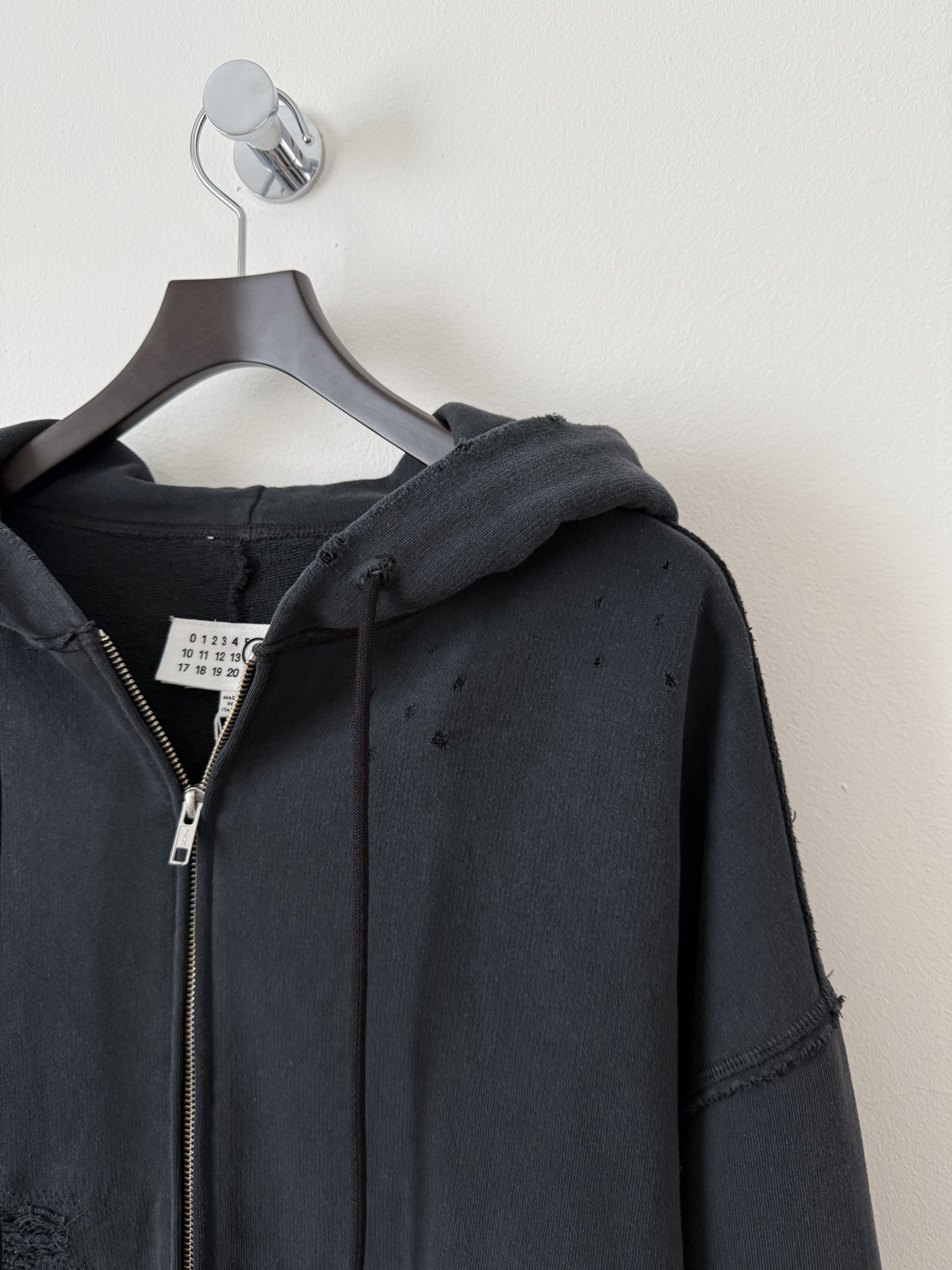 MM6 Distressed Hoodie Size US M / EU 48-50 / 2 - 18 Thumbnail