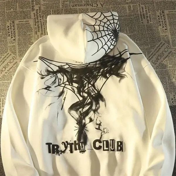 Other Spider Web Loose Hoodie Size US L / EU 52-54 / 3 - 3 Thumbnail