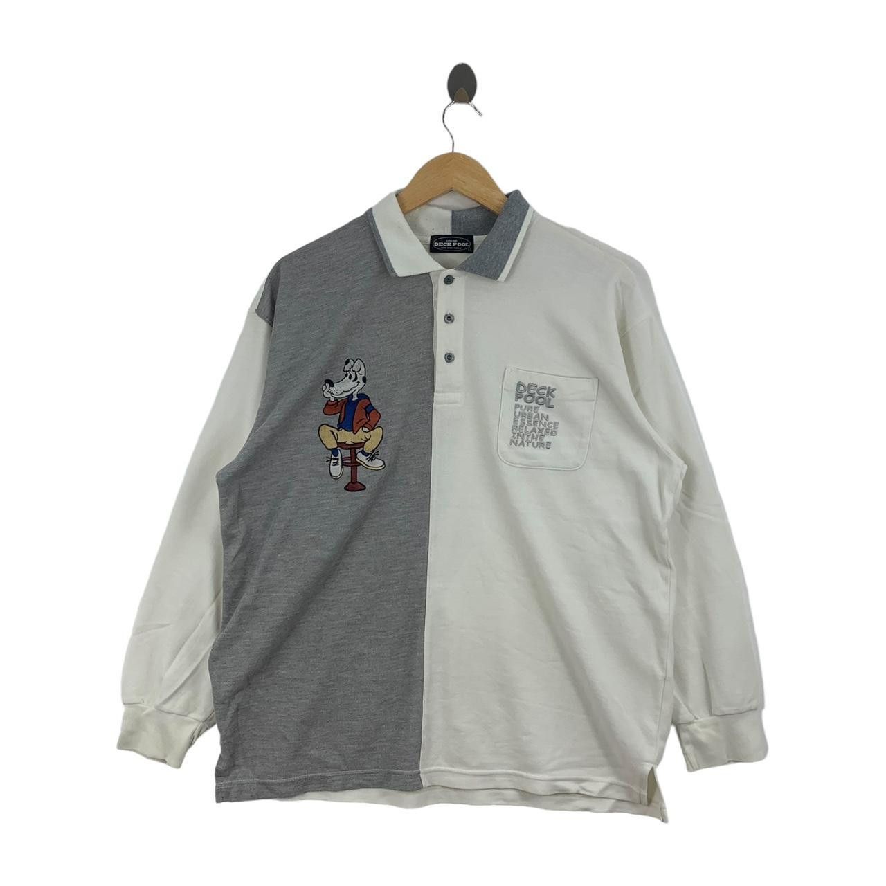 Vintage Vintage 90’ DECK POLO DOG Cartoon Pocket Polo Tee Shirt Top Size US XL / EU 56 / 4 - 1 Thumbnail