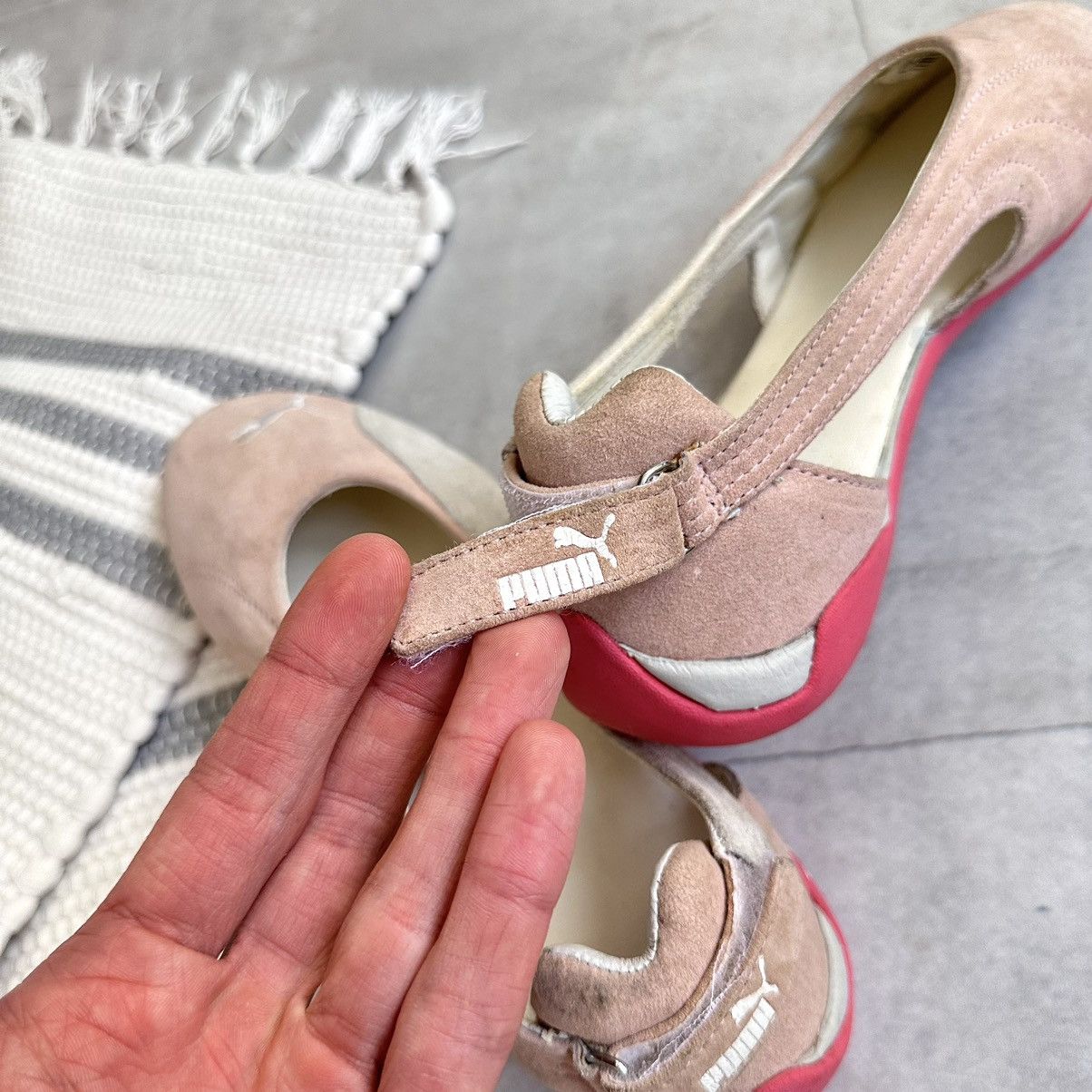 Jil Sander × Puma Cute Puma Ballet Flats Shoes Vintage Sneakers Speedcat Vibe Size US 9 / IT 39 - 10 Thumbnail